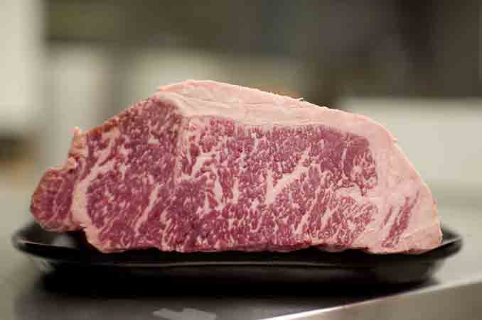 Kobe beef Nick & Sam's Steakhouse
