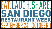 聖地亞哥2017年秋季餐館周San Diego Restaurant Week將於9月24日開鑼！（圖片來自官網）