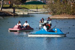 pedal boaters